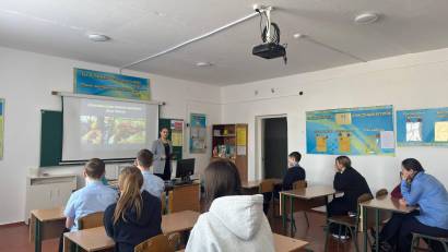 В КГУ "Казанская ОШ" проведено мероприятие "Час Земли".